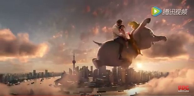 上海ディズニーランドの45秒CMが公開！ダンボが上海の空を飛ぶ！