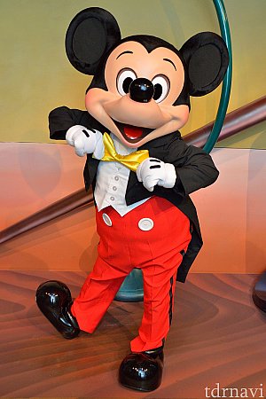 いろんな衣装のミッキーに会える