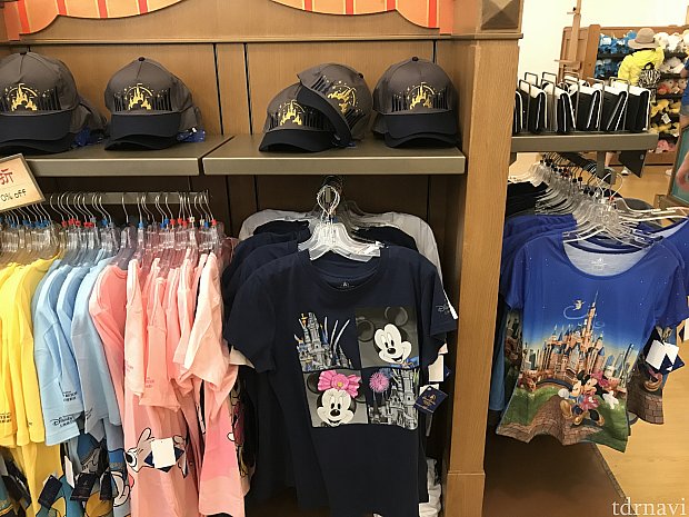 Tシャツの種類も増えてる!