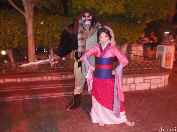 ディズニーランド内