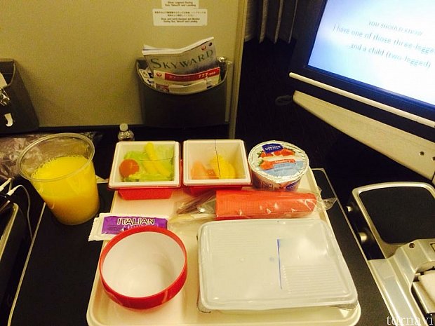JAL機内食