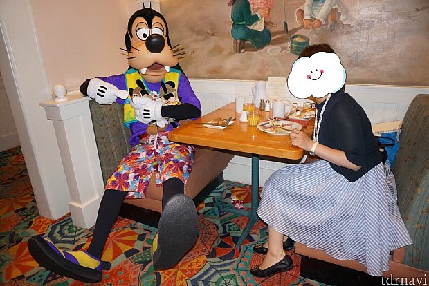 急遽ドナルドとの朝食デートが開催決定