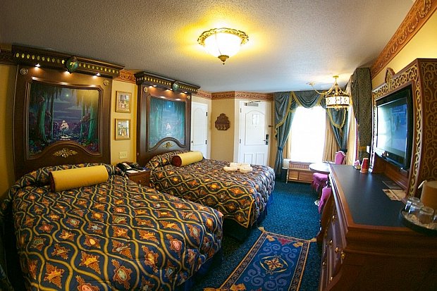 ポートオーリンズ・リゾート・リバーサイドには「プリンセス・ティアナ・ルーム」と呼ばれるロイヤルな部屋もあります。