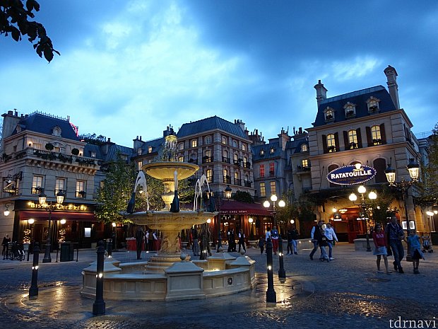 ディズニーランド・パリに2014年7月にオープンしたレミーのアトラクション