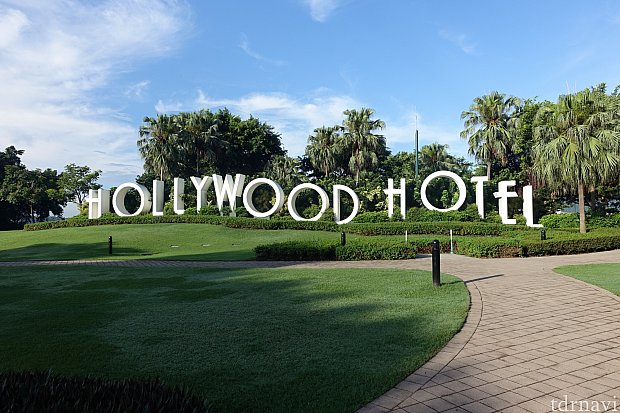 ハリウッドホテルの巨大な文字