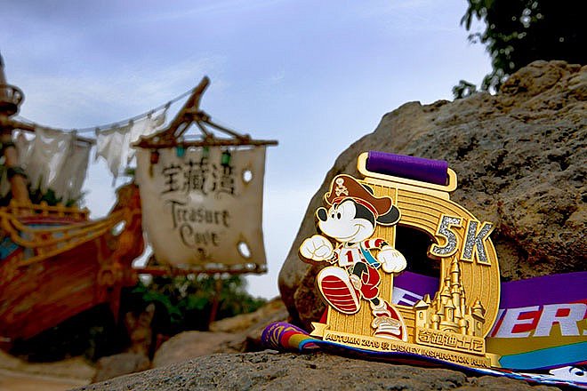 5kmクラスのメダル🥇
(C) Disney