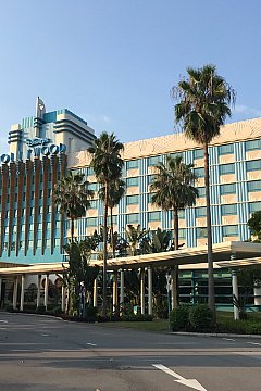 宿泊者専用エントランス使えます ディズニー ハリウッド ホテル 香港