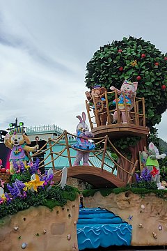 ディズニーパレード デイパレード”Mickey's Storybook Express”@上海ディズニーランド