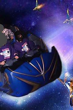 ディズニー 海外限定 ピンバッジ エプコット コズミックリワインド オープン ディズニー新アトラクション 3つの乗車方法「ガーディアンズ
