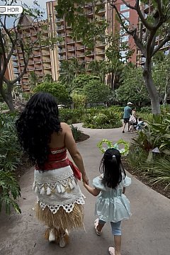 モアナに会ってきました！ キャラクター・グリーティング（アウラニ）