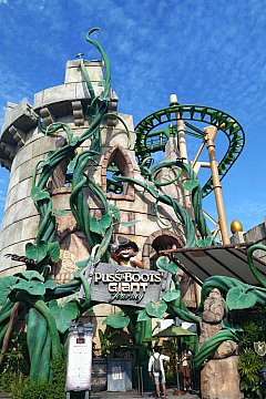 エクスプレス対応アトラクション in ユニバーサル・スタジオ・シンガポール