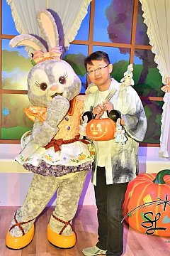 ダッフィー - ハロウィン＋クリスマスイベント（究極極小手乗り） ハロウィンイベント2025 ”☕Boo!! Cafe👻” | 尼崎市 | 子供と