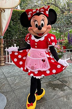 エプロン姿のミニーちゃんがかわいい！ プラザ・イン（カリフォルニア）