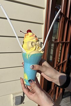 イエティお手製のレモンソフトクリームは大人気！注文はモバイル