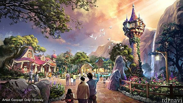Tds 塔の上のラプンツェル のアトラクション 東京ディズニーシー