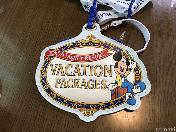 バケーションパッケージ　vacationpackage バケパ　ディズニー　新品 ディズニーバケーションパッケージの特典で、グッズが色々もらえ