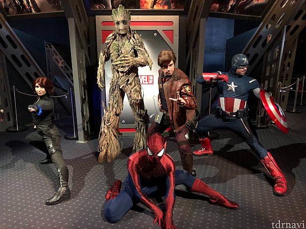 アベンジャーズグリはまだやってます!ガモーラやソーがいる事も