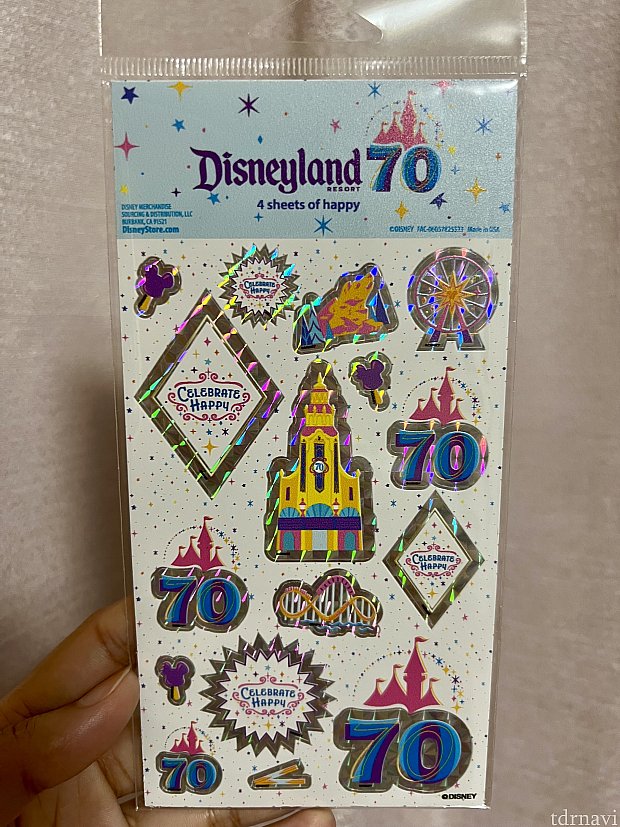 70周年グッズが30%オフ！値下げされてました！（カリフォルニア）