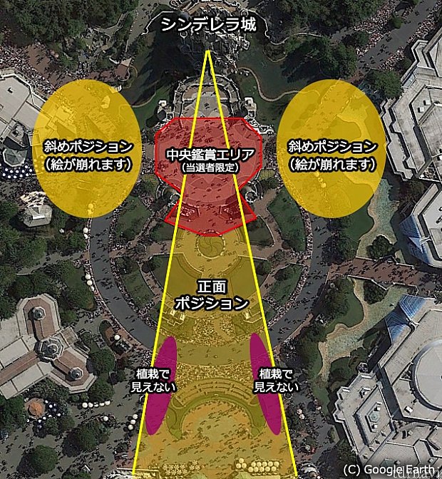ワンスの場所取りマップを作ってみました Tdl ワンス アポン ア タイム