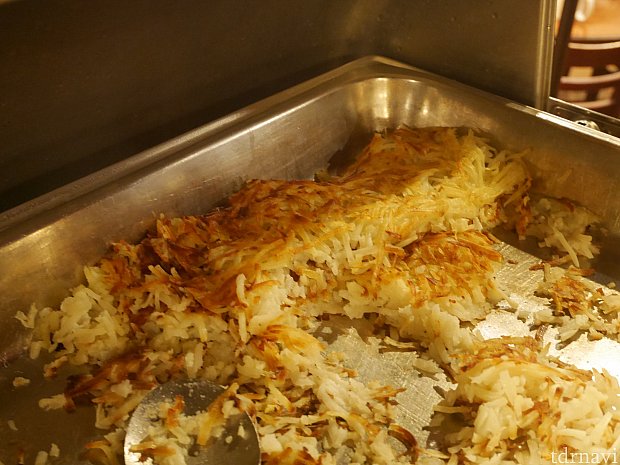 【朝食ブッフェ】
ハッシュブラウンポテト