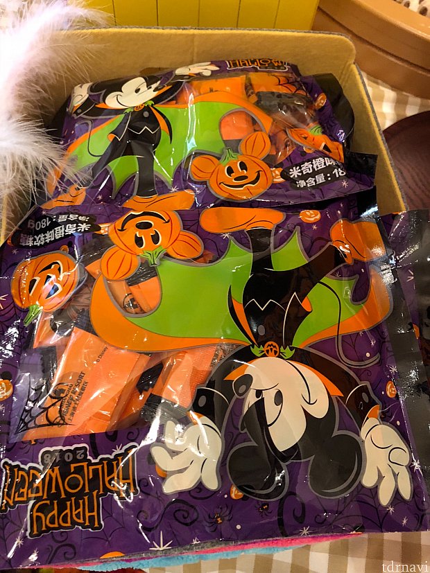 ハロウィンのグミは一袋29元
去年配ってたのと同じ!?