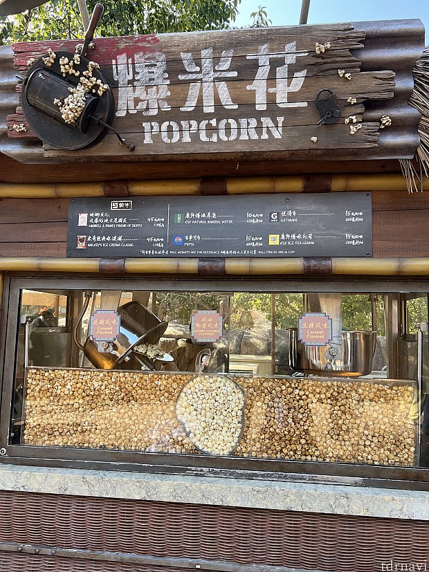 上海ディズニーランドで買えるポップコーン事情(2025年2月時点)
