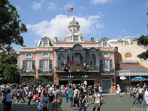 隠れミッキー発見 カリブの海賊