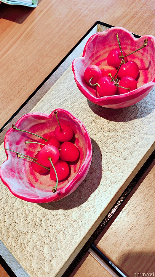 山形フェアで、さくらんぼがありました🍒