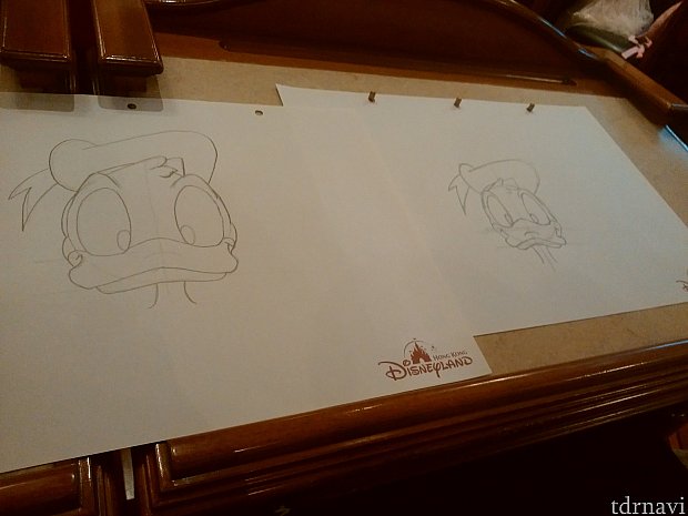 同行者は真ん中に綺麗に描いてます。