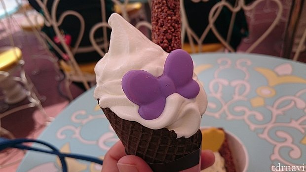あんまり美味しくないけど、可愛いリボン