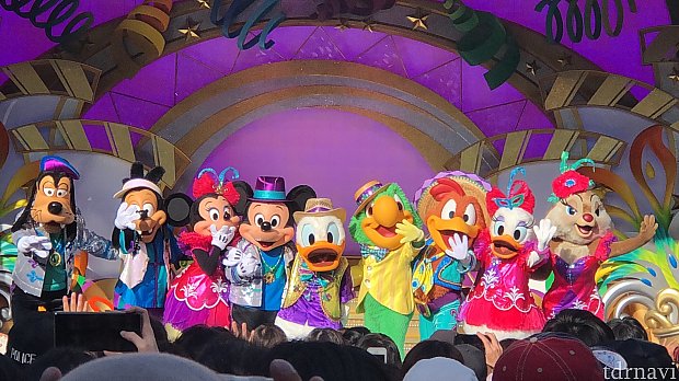 挨拶のみでしたが、やっとキャラ達に会えました♪
良かったです💓