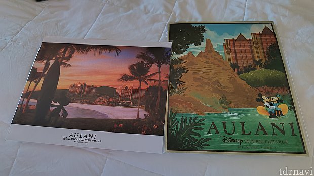 キャラクターにサインを貰おう！（アウラニ）