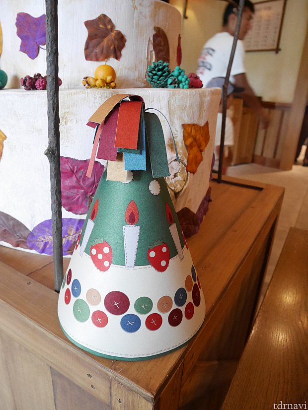 お手製の帽子😌クリスマスにも使えそう(笑)