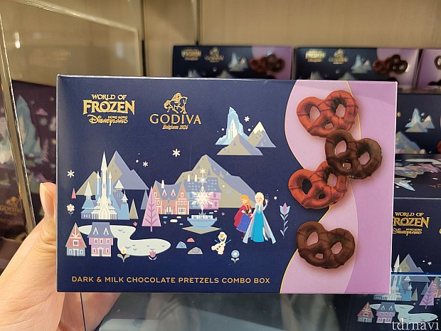 FROZEN GODEVA 香港ディズニーランド ワールド・オブ・フローズンデザインのGODIVAが登場！10種類の