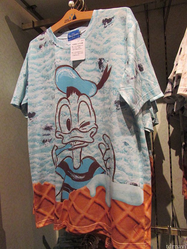 ドナルドアイスクリームTシャツ
3900円