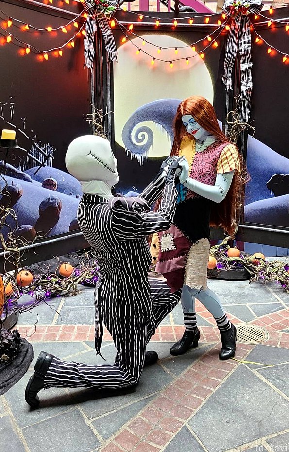 もてなし上手なジャック&キュートなサリーとグリーティング！ 思い出は