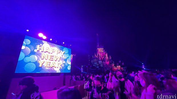 2024→2025 カウントダウンin香港ディズニーランド