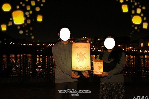 ラプンツェルランタン撮影