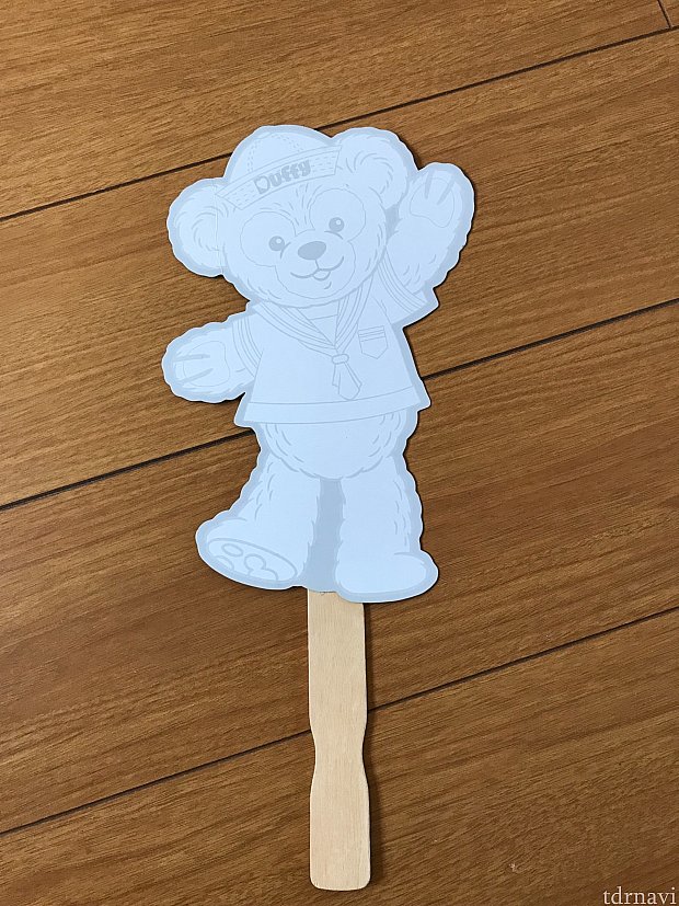 以前のものです。ダッフィーの塗り絵になってます。