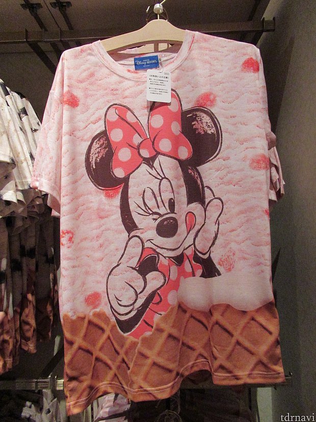 ミニーアイスクリームTシャツ
3900円