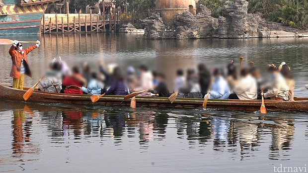 東京ディズニーランド キャストカヌーレース パドル(非売品) 漕がなく