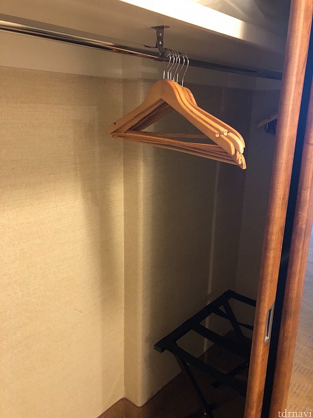 クローゼットはかなり広め。