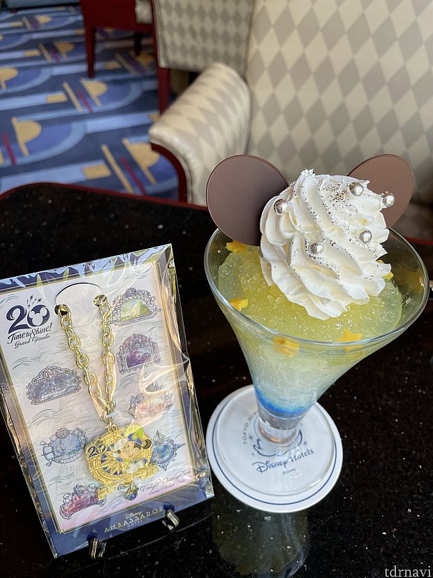 初 ハイピリオンラウンジ 東京ディズニーシー周年 グランドフィナーレスペシャルケーキセット