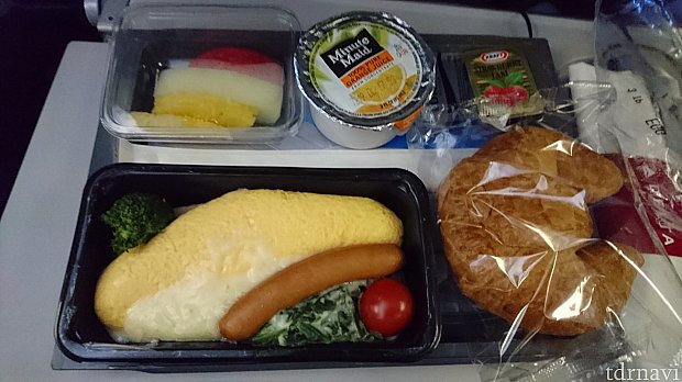 朝食もどちらかを