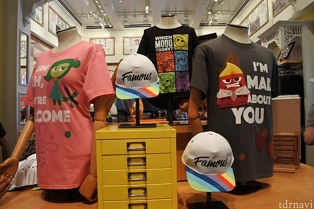 インサイドヘッドもKnick's Knacksでは取扱いがありました。