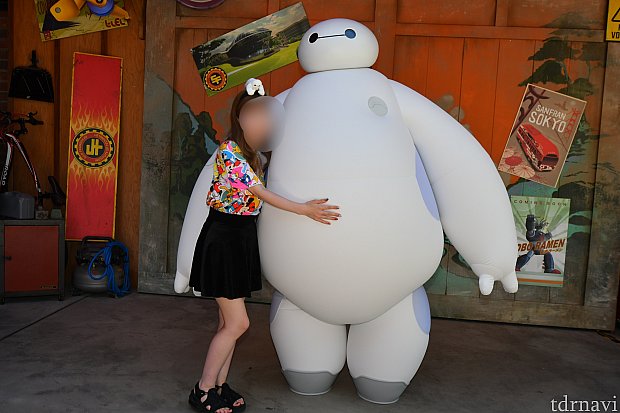 喋るベイマックスとグリ&かわいいフォトスポット！ サンフランソウ