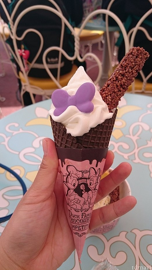 ミルクソフトクリーム&チョコレートクランチ