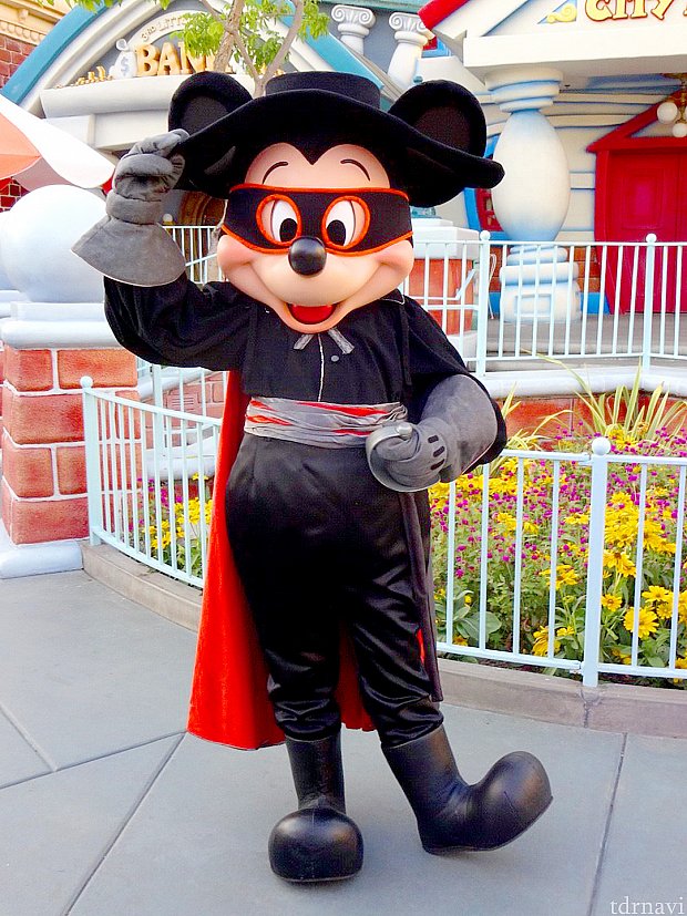 パーティー開始後、トゥーンタウンで行われているハロウィン限定コスのグリーティングです。
ミニー&デイジーの入れ替え制なので注意!