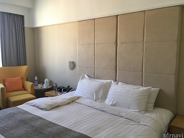 29階の禁煙ルームです。
アップグレードしてくれました。