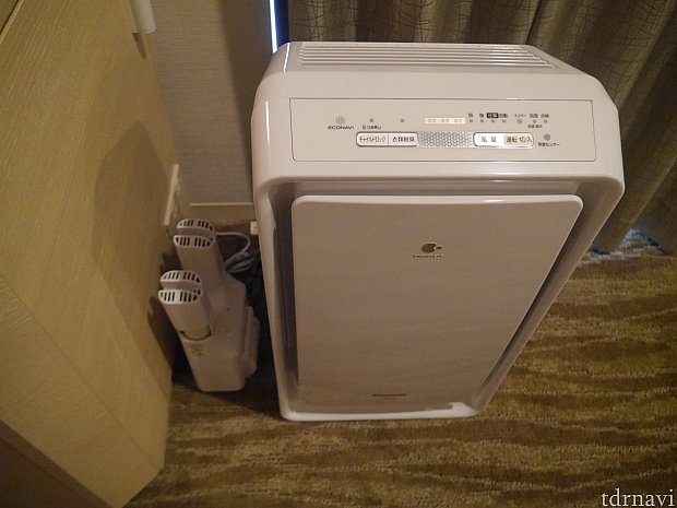 シューズドライヤーと空気清浄機!